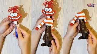 Lapicero de Ansiedad 🧡 INSIDE OUT 🧡 Porcelana fría