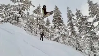 FRIDAY MORNING // 2024 Snowboarding at Eaglecrest in Juneau, Alaska