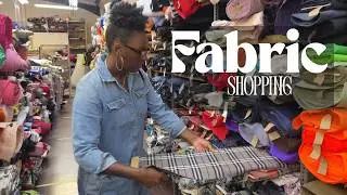 COME FABRIC SHOPPING WITH ME IN BIRMINGHAM! | A quick trip to Barry's Fabrics, Fancy Silk & More