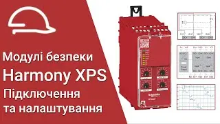 Модулі безпеки Harmony XPS - підключення та налаштування