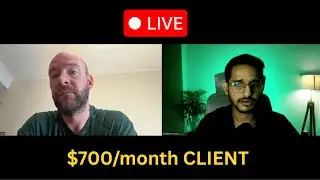 Closing a $700/month client | Live sales Call | SMMA
