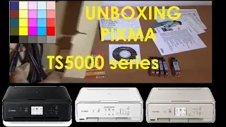PIXMA TS5020 TS5050 series (part1) - Unboxing