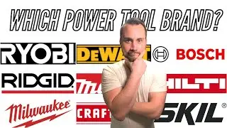 TOP Cordless Power Tool Brands | PRO vs DIY | Which one?
