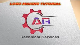 AR Monogram Logo Designing In Pixellab | Pixellab Editing Tutorial | Professional Logo Designing |