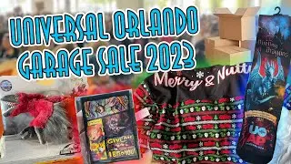 Universal Orlando Resort Garage Sale November 2023 - Full Tour