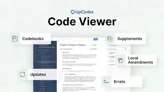 How do I view the codes and bookmark/comment on code sections in UpCodes?