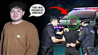 Steve Perez | The THIEF Who Crashed My MERCEDES Was Arrested | Lucas and Marcus