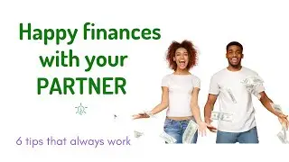Happy couple finances