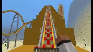 Майнкрафт Топ 6 Биомов с горками (Обзор Карты) Multiverse Roller coaster hobo joe