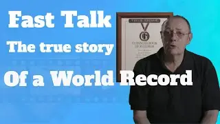 The world's fastest talker. Steve Woodmore fastest talker fastest talking !amazing!