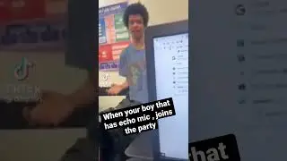 be sitting in the party all silent till they leave 😭