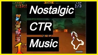 🎵 Nostalgic CTR Music - [Crash Team Racing - Mystery Caves] - 1 HOUR