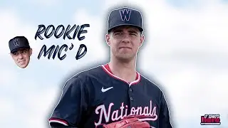 Nats Rookie Thrown Into A Mic'd Up