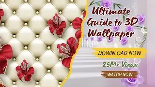 Ultimate Guide to 3D Wallpaper for Walls and Wallpaper Design | 3d wall painting design ideas
