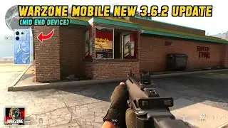 WARZONE MOBILE NEW UPDATE GAMEPLAY ON MID END DEVICE | INFINIX GT 10 PRO WARZONE MOBILE
