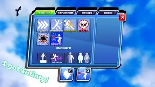 I got infinity in Roblox Blade Ball