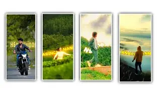 New Lyrical Video Editing in Cap Cut template alight motion Instagram trending video editing
