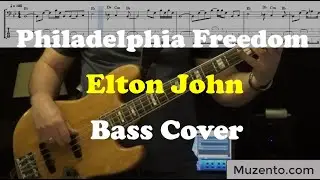Philadelphia Freedom - Elton John - Bass Cover