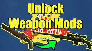 Fallout 76 - How to Unlock Weapon Mods And Craft Weapon Mods (Fallout 76 Guide)