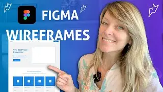 Créer des WIREFRAMES RAPIDEMENT, FACILEMENT sous FIGMA - Tutoriel français - ou ZONING ou MOCKUP