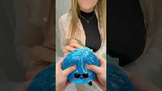 My sister opening a SHARK DUMPLING