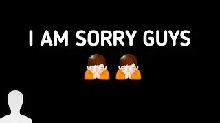 I AM VERY SORRY GUYS|| BY THUNDERBOLT GAMING 🙏🙏