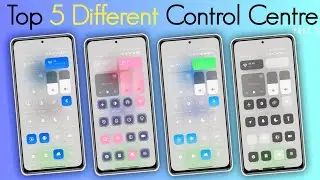 HyperOS 5 Best Control Centre+iOS SB Themes for Xiaomi, Redmi, & POCO Devices - Part 2 🚀
