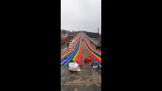 How to Set Up a Tubing Slide