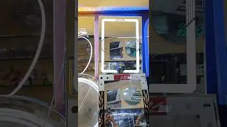 led mirror touch sensor || glass art work || mirror touch sensor short viral videos glass art.