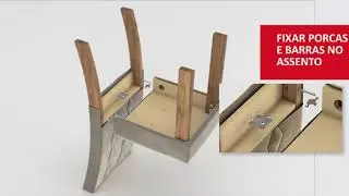 Como montar a Cadeira Elis? - Vídeo de montagem DJ Móveis