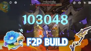 F2P GANYU - Complete MELT Build & Showcase | Genshin Impact