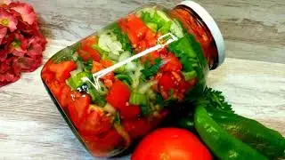 Салат на Зиму без УКСУСА.ОБАЛДЕННЫЙ САЛАТ ПОНРАВИТСЯ ВСЕМ!!!