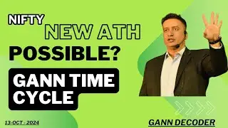 Gann Pressure Date I Nifty New ATH I Gann Astrology I Nifty View I Gann Decoder I