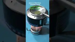 PRATİK VE BASİT KAMP OCAĞI YAPIMI - BUILD A PRACTICAL CAMPING STOVE. 