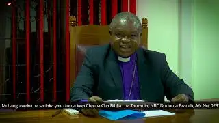 Askofu Dkt. Alex Malasusa; Mkuu wa Kanisa na Askofu wa KKKT Dayosisi ya Mashariki na Pwani.
