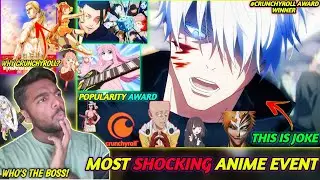 Most Shocking Anime event Ever | Crunchyroll Anime award event in (HINDI)