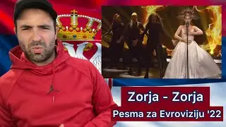 Reaction 🇷🇸: Zorja - Zorja (Pesma za Evroviziju '22 / Eurovision 2022 Serbia)