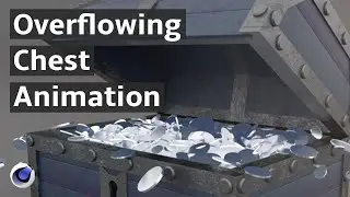 Overflowing Chest Animation  - Cinema 4D Tutorial