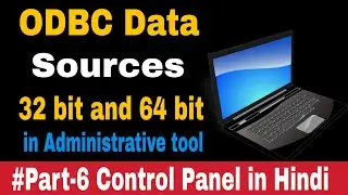 OSBC data sources connection in 32 and 64-bit server in windows 7/8/10