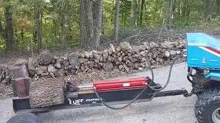 Yamaha Terrapro w/ HS-6 Hydraulic Unit and Log Splitter