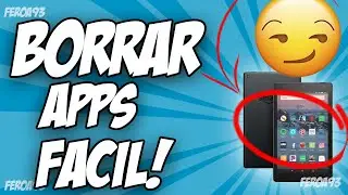 ✅ Como BORRAR las Apps de FÁBRICA [Amazon Fire Tablet] 🔥 | FÁCIL.