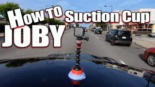 JOBY Suction Cup with Gorilla pod arm for GoPro