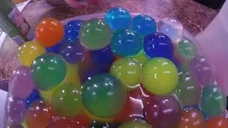 Large Orbeez Time lapse Satisfying