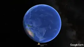 Landsat 7 orbit over 24 hours.