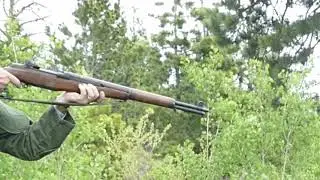 M1 Rifle Fire, slow motion