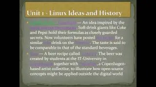 RH033 Red Hat Linux Essentials Unit 1 - Linux Ideas and History-01 [HD] [1080p]