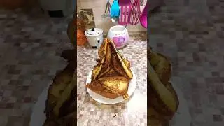 Гренки.Toast.#гренки #toast#shorts