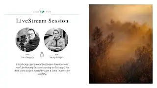 Livestream - 'Behind The Lens' with Verity Milligan & Sam Gregory