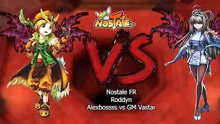 Nostale FR S1 : Roddyn : Alexbossss (SP1/2/6/11) vs GM Vastar (SP2) PvP C90