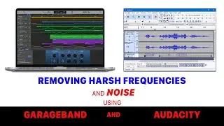 Remove Harsh Frequencies and Noise | GarageBand and Audacity - Ming Effect